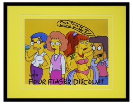 Maggie Roswell Signed Framed 11x14 Photo AW Simpsons Helen Lovejoy GREAT Inscrip - £71.21 GBP