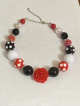 Girls Teens Women’s Colorful Bubblegum Chunky Bead Necklace 17 in Lobste... - $59.72 MXN