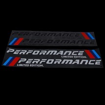 2PCS Car-Styling Stickers M Performance Limited Edition Side Door Reflective Sti - £72.07 GBP