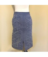 Dazzle Denim Blue Jean High Rise Pencil Straight Skirt Womens Size S/26 - £28.72 GBP