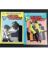 1990 Dick Tracy (2) Vintage Giant Coloring Activity Book #3313 Golden Pu... - €14,36 EUR