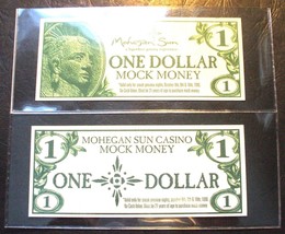 (1) $1. Mohegan Sun Casino Fun Nite Bill - 1996 - Mint Condition - £12.55 GBP