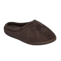 Wayland Square Scuff Slippers Womens 7 Memory Foam Brown Faux Suede - £13.62 GBP