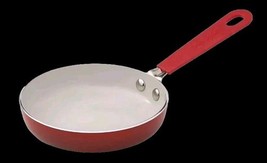 Pioneer Woman ~ OMBRE RED ~ 5.7&quot; Egg Pan ~ Ceramic ~ Non-Stick ~ Frying Pan - $25.00