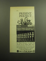 1958 RCA Victor Record Ad - Christmas Holidays at Radio City Music Hall - £14.78 GBP