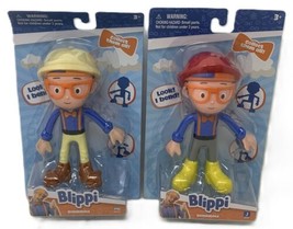 Blippi Bendables - Set of 2, Fireman &amp; Explorer, Role-Play Learning, Ages 3+ - $19.98