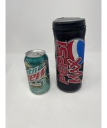 Pepsi Max Zippered Can Bag Holder Container Soft Bag Rare Vintage - $26.94 CAD