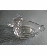 Vintage Duncan &amp; Miller glass duck ashtray cigar- candy dish - $11.03 CAD