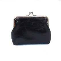 women Coin Purse Oil  PU Leather Wallet 4 Inch Buckle Mini Wallet Coin Bag Lipst - £45.90 GBP