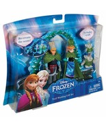Disney Frozen Anna &amp; Kristoff Doll Troll Wedding Gift Set - £13.14 GBP