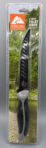 NEW! 6-inch Filet Knife Ozark Trail w/Sheath (Grey &amp; Black Handle)EZ Grip - £6.92 GBP