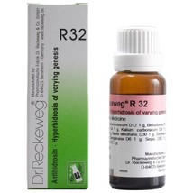 3x Dr Reckeweg Germany R32 Excessive Perspiration Drops 22ml | 3 Pack - £19.87 GBP