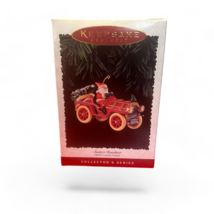 VTG 1995 Hallmark Keepsake Ornament Santa’s Roadster Here Comes Santa - £8.49 GBP