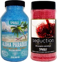 Spazazz Spa and Bath Crystals for Hot Tub and Bath Tubs  Set The Mood Love Poti - £57.54 GBP