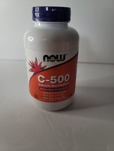 NOW FOODS Vitamin C-500 Calcium Ascorbate-C - 250 Veg Capsules 04/24 - $25.23
