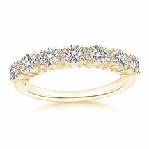 ANGARA Natural Diamond Band in Prong Setting in 14K Gold (IJI1I2, 0.95 Ctw) - £1,169.82 GBP