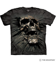 Breakthrough Skull Fantasy Art Hand Dyed Adult T-Shirt, NEW UNWORN - $14.50