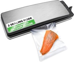 NutriChef PKVS35STS Automatic Food Vacuum Sealer System (Open Box) - $26.09