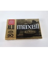 Maxell XLII 90 High Bias Blank Audio Cassette Tape IEC Type II New Sealed - £5.52 GBP