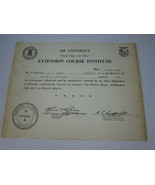 Vintage United States Air Force Extension Course Institute University 30... - £16.55 GBP