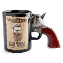 3D Handle Mug - Ned Kelly - £30.26 GBP