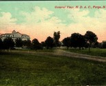 General View North Dakota Agricultural College NDAC Fargo ND 1913 DB Pos... - $8.86