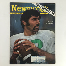 Newsweek Magazine September 15 1969 Joseph William Namath of the Jets - £22.74 GBP