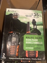 Cobra ACXT645 Waterproof Walkie-Talkie Radios - £23.98 GBP