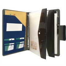 4-Ring Binder Padfolio with Whiteboard Clipboard and Expanded Document Bag - $39.99