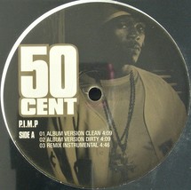 50 Cent &quot;P.I.M.P. (Remix)&quot; 2003 Vinyl 12&quot; Promo 5 Trks Lloyd Banks Snoop Sealed! - £14.34 GBP