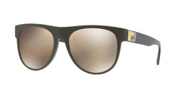 Versace Sunglasses VE4346 51931V 57mm Green / Light Brown Mirror Gold Lens - $2,144.87 MXN