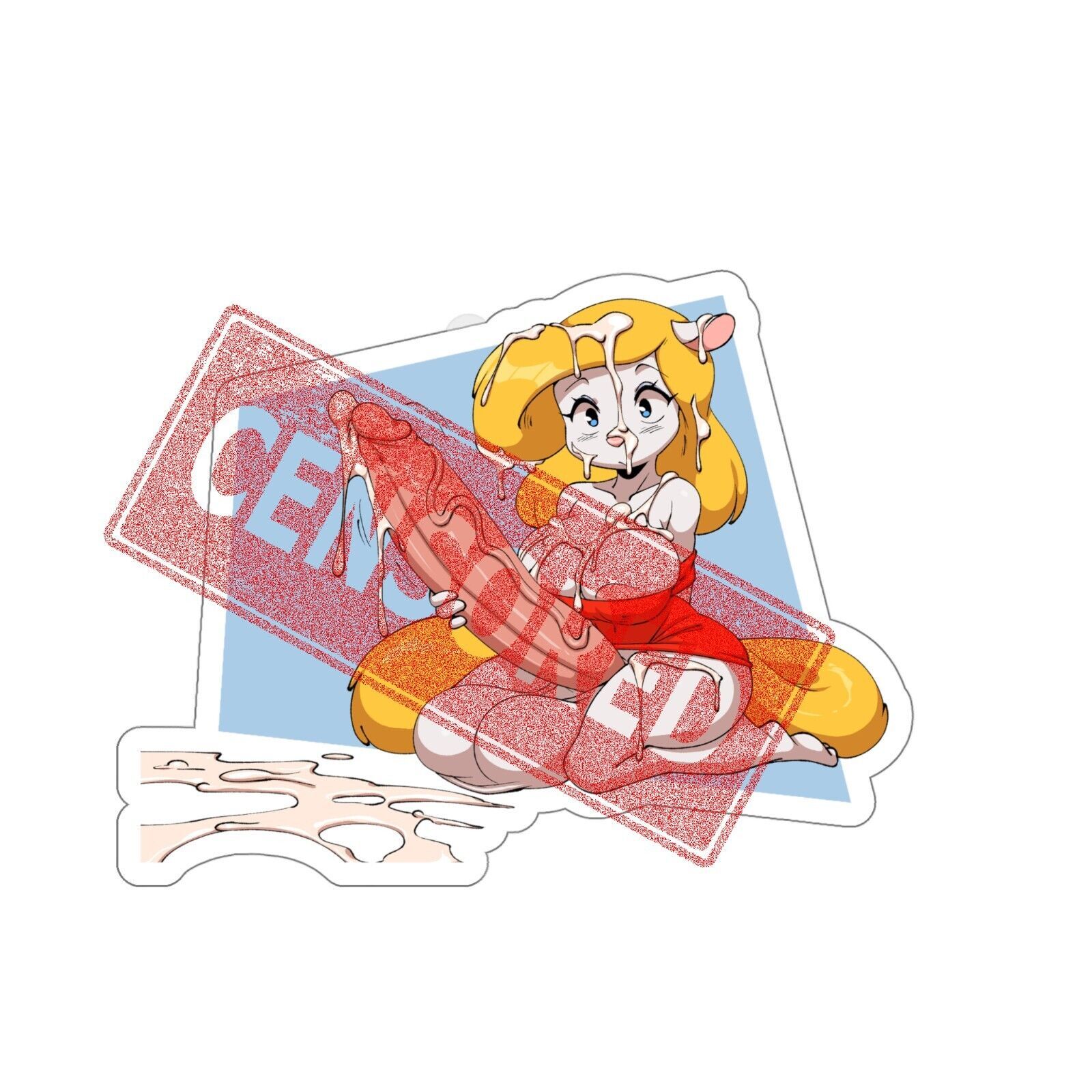 Erotic H Sticker: Winger Mink