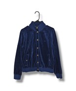 Lauren Ralph Lauren Women&#39;s Track Jacket Navy Blue Size Large Gold Snap ... - $22.95