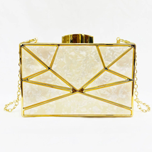 Marble Pattern  Bag: New Luxury Diamond Evening Bag for Women - Wedding ... - $43.99