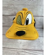 Vintage Disney Parks Pluto Hat Foam Padded Wink Face Ears Adult One Size - $14.85