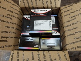 Box of 7 Innovera Ink Cartridges for Lex 200XL Magenta HighYield 14L0176... - $10.00