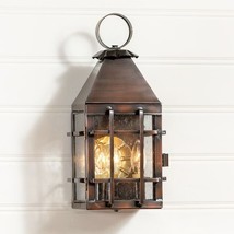 Barn Outdoor Wall Sconce Light in Solid Antique Copper - 3 Light - $345.00