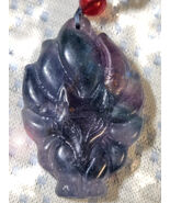  HAUNTED NECKLACE KITSUNE 9 TAILED FOX  HIGHEST LIGHT COLLECTION MAGICK - $89.33