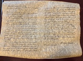 Gettysburg Address - Rolled Parchment Replica  - $65.23 MXN