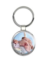 Sharpei : Gift Keychain Pet Animal Puppy Dogs Funny Friend Cute - £6.31 GBP