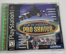 Tony Hawk&#39;s Pro Skater Greatest Hits (Sony PlayStation 1) PS1 Complete - $10.63