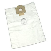 Pack of 3 Nilfisk Vacuum Cleaner Dust Bag, Fleece 1-Ply Reusable 147 074... - $39.11