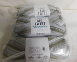 Big Twist Living Charcoal Var of 3 Dye Lot 195972 - $25.49