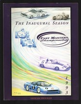 Fast Masters Championship Auto Race Program 1993-All star race series-Allison... - £152.60 GBP