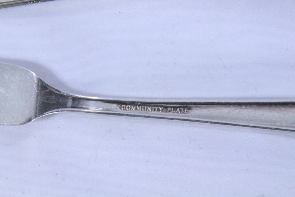 Community Plate Milady Oneida 8 Grille Forks 1 Spoon 1 Butter Knife Lot of 10 Item image 6