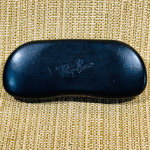 Ray Ban Sunglasses Eyeglass Black Clamshell Hard Case - $10.84