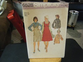 Simplicity 6528 Misses Jumper, Blouse &amp; Scarf Pattern - Size 12 Bust 34 - £13.21 GBP