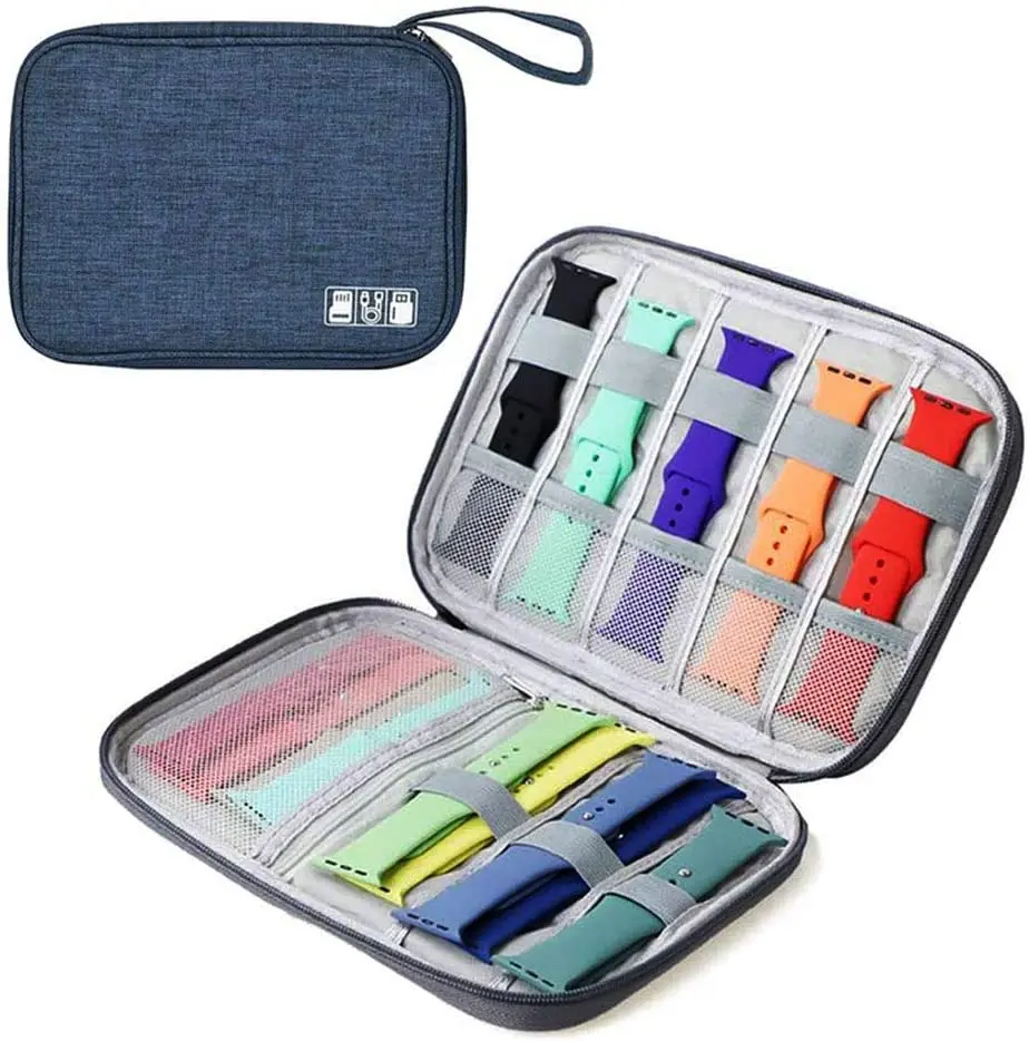 Travel Cable Bag Portable Digital USB Gadget Organizer Charger Wires Cosmetic Zi - £49.67 GBP