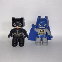 Lego Duplo Minifigures Batman 10545 Catwoman 47394 DC Comics Superheros EUC - £13.34 GBP