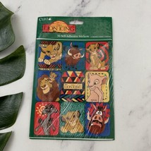 Cleo Disney The Lion King Vintage 90s Stickers 2 Sheets Open Pack Simba ... - £9.92 GBP